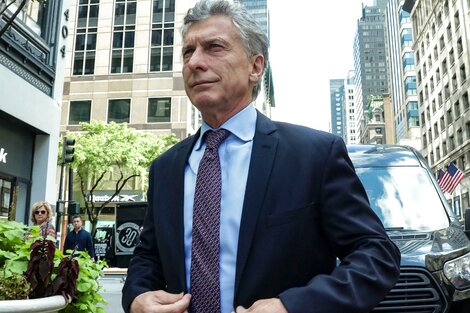 Mauricio Macri en Nueva York.