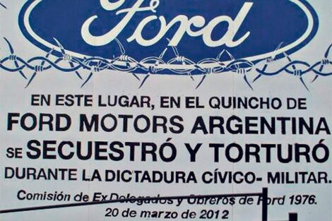 La condena a exdirectivos de Ford: “Es un fallo histórico”