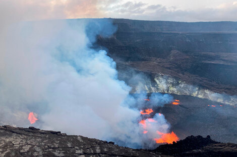 Kilauea, el volcán más activo de Hawái entró en erupción