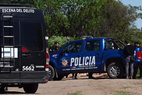 Los jóvenes quedaron tirados en un camino rural. (Fuente: Sebastián Granata)