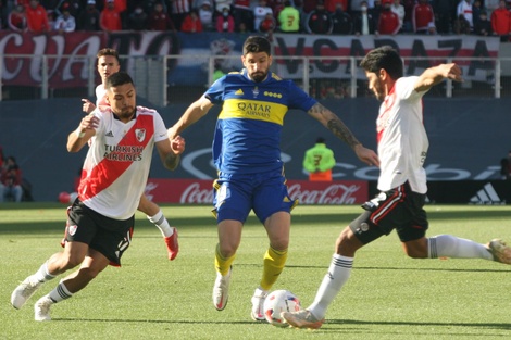 River le gana a Boca con dos goles de Julián Alvarez | El Superclásico corresponde a la 14 fecha de la Liga Profesional | Página12