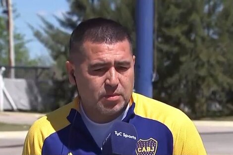 Riquelme: "Rapallini no tiene por qué sentirse culpable de nada"