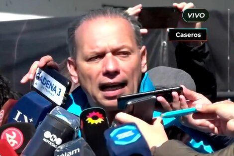 Sergio Berni tras la toma de rehén en Caseros: "El hombre tenía un delirio paranoico descontrolado"