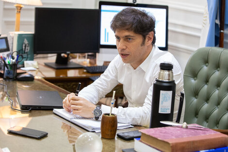 Axel Kicillof ironizó sobre la faceta de Mauricio Macri profesor.