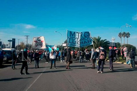 Protestas y corte total en la Ruta 2