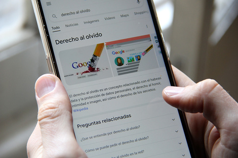 No es tan sencillo lograr que google "baje" una información. 