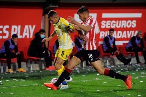 Estudiantes rescató un empate en el descuento ante Central