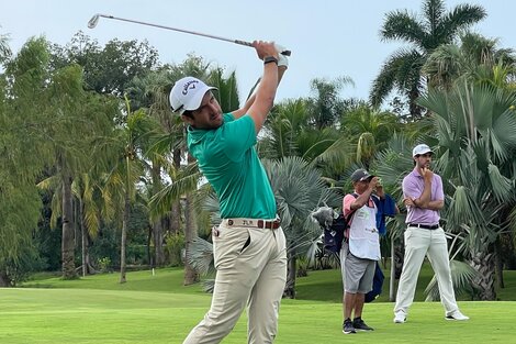 López Rivarola terminó segundo en el golf de Riviera Nayarit