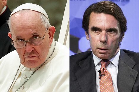 José María Aznar contra la infabilidad del Papa.