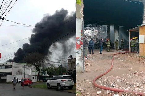 Se incendió la Universidad de Hurlingham 