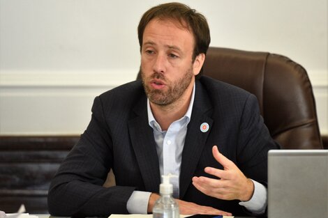 Pablo López, ministro de Hacienda y Finanzas bonaerense.