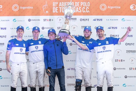 Ellerstina superó a La Dolfina y es el campeón del Abierto de Tortugas de polo