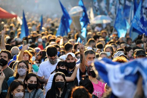 La Plaza de Mayo el 17 de octubre, Día de la Lealtad.