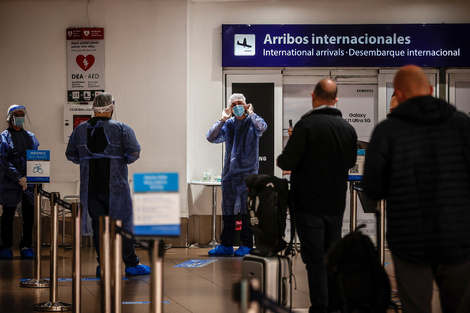 Ya no se hará el test de antígenos al llegar a Ezeiza.