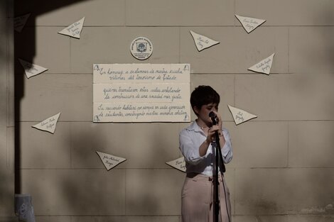 La recuperación de la historia de adolescentes desaparecidos durante la última dictadura en una escuela rosarina. (Fuente: Sebastián Vargas)