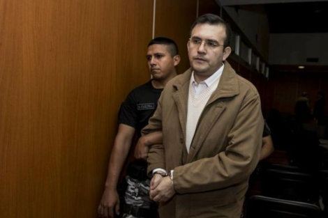Gómez Paz en el juicio de 2016. 