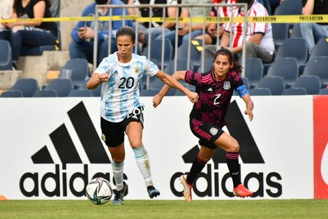 La Selección femenina cayó en su amistoso ante México