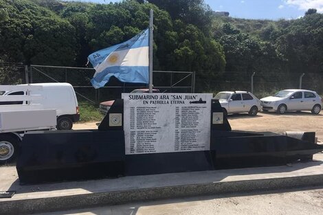 ARA San Juan: inauguran un monumento en homenaje a los 44 tripulantes