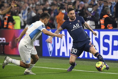 El PSG de Messi rescató un punto vs. el Olympique de Sampaoli