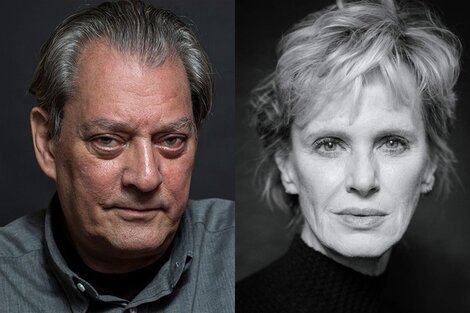 Paul Auster y Siri Hustvedt. 