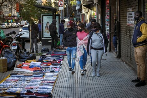 Protesta de vendedores ambulantes de Once: denuncian ataques y amenazas