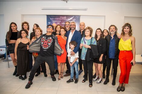 El equipo se reunió para la primera proyección del film que se estrena este jueves.