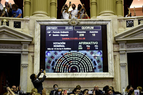 La Ley de Etiquetado Frontal de Alimentos fue sancionada en Diputados 200 votos positivos, 22 en contra y 16 abstenciones.