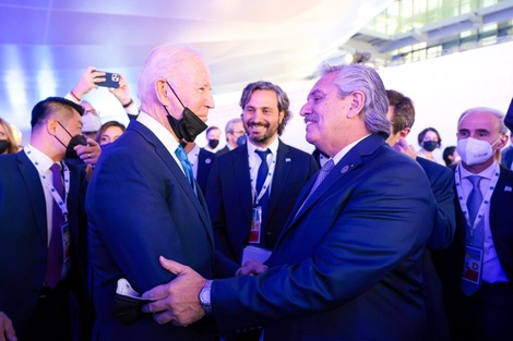 Qué se dijeron Alberto Fernández y Joe Biden en su primer encuentro