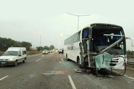 Choque múltiple en Panamericana: al menos 17 heridos