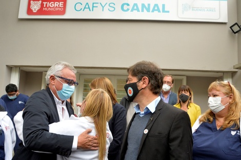 Axel Kicillof y Julio Zamora recorrieron Tigre con eje en la reactivación PyME y el fortalecimiento del sistema de salud local