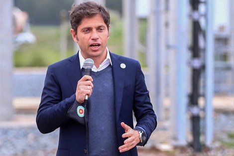 Axel Kicillof afirmó que la Provincia reactivó obras paralizadas en la gestión de Vidal