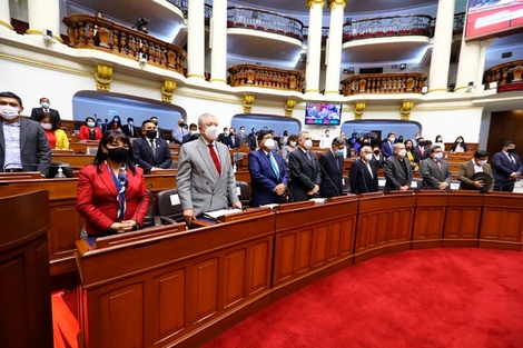 Perú: el Congreso le dio su voto de cofianza al gabinete de Pedro Castillo