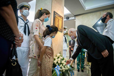 Homenaje a las 44 víctimas del hundimiento del ARA San Juan 