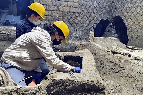 Impresionante hallazgo: descubren en Pompeya la habitación de una familia de esclavos bien conservada