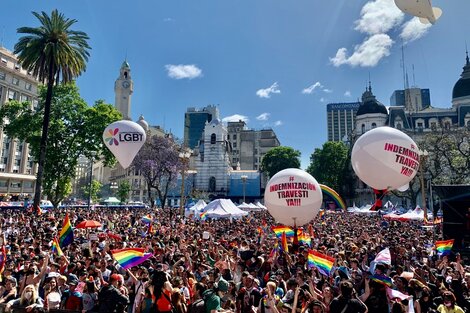 Galería de fotos: las mejores imágenes de la Marcha del Orgullo 2021 en Argentina