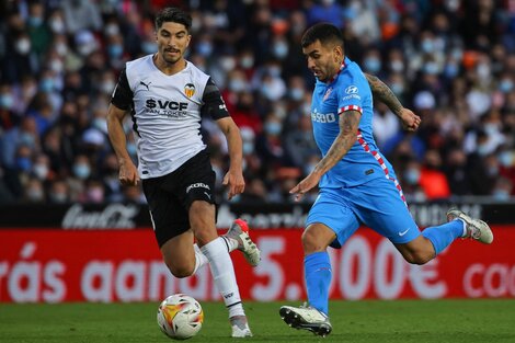 Liga de España: Atlético Madrid no pudo con Valencia en Mestalla