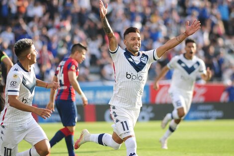 Liga Profesional: En un duelo caliente, Vélez festejó ante San Lorenzo