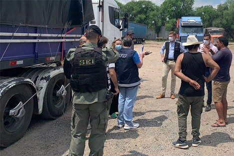 La mercadería decomisada estaba almacenada en depósitos de Campana.