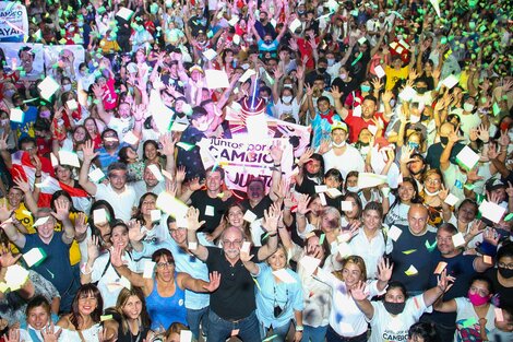 Cierre de campaña de Juntos por el Cambio