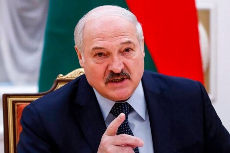 El presidente Lukashenko habló de cortarle el gas a Europa. (Fuente: AFP)