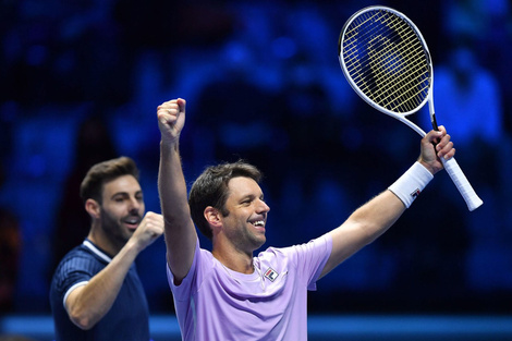 Masters de Turín: Zeballos y Granollers debutaron con un triunfo en dobles