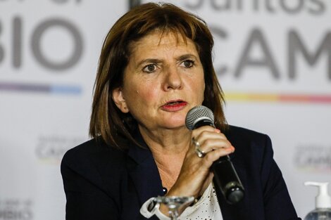 Patricia Bullrich chicaneó a María Eugenia Vidal y aclaró que no era una maldad. 