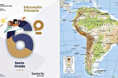 Santa Fe: un cuadernillo escolar denominó Falkland a las Islas Malvinas