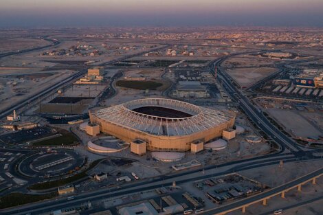 El estadio Al Rayyan, uno de los ocho donde se jugará el Mundial