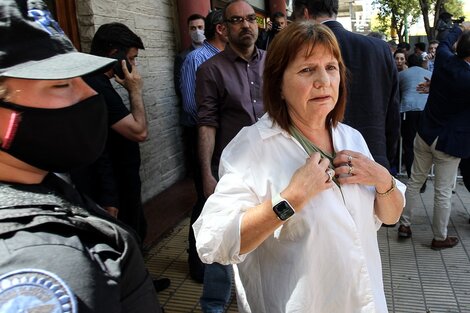 Patricia Bullrich, ex ministra de Seguridad