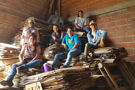 Colonia Santa Rosa: mujeres intentan imponer la cultura del reciclaje