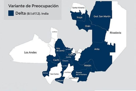 Se notificaron 15 nuevos casos de la variante Delta en la Capital