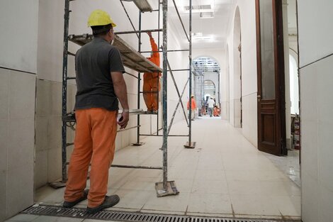 Obras y mejoras en la Casa Rosada