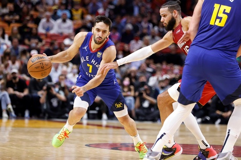 Facundo Campazzo jugó 24 minutos, liderando entre los suplentes de Denver