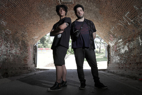 Lucky Rivers se presenta junto a Pablo Comas. (Fuente: Maximiliano Conforti)